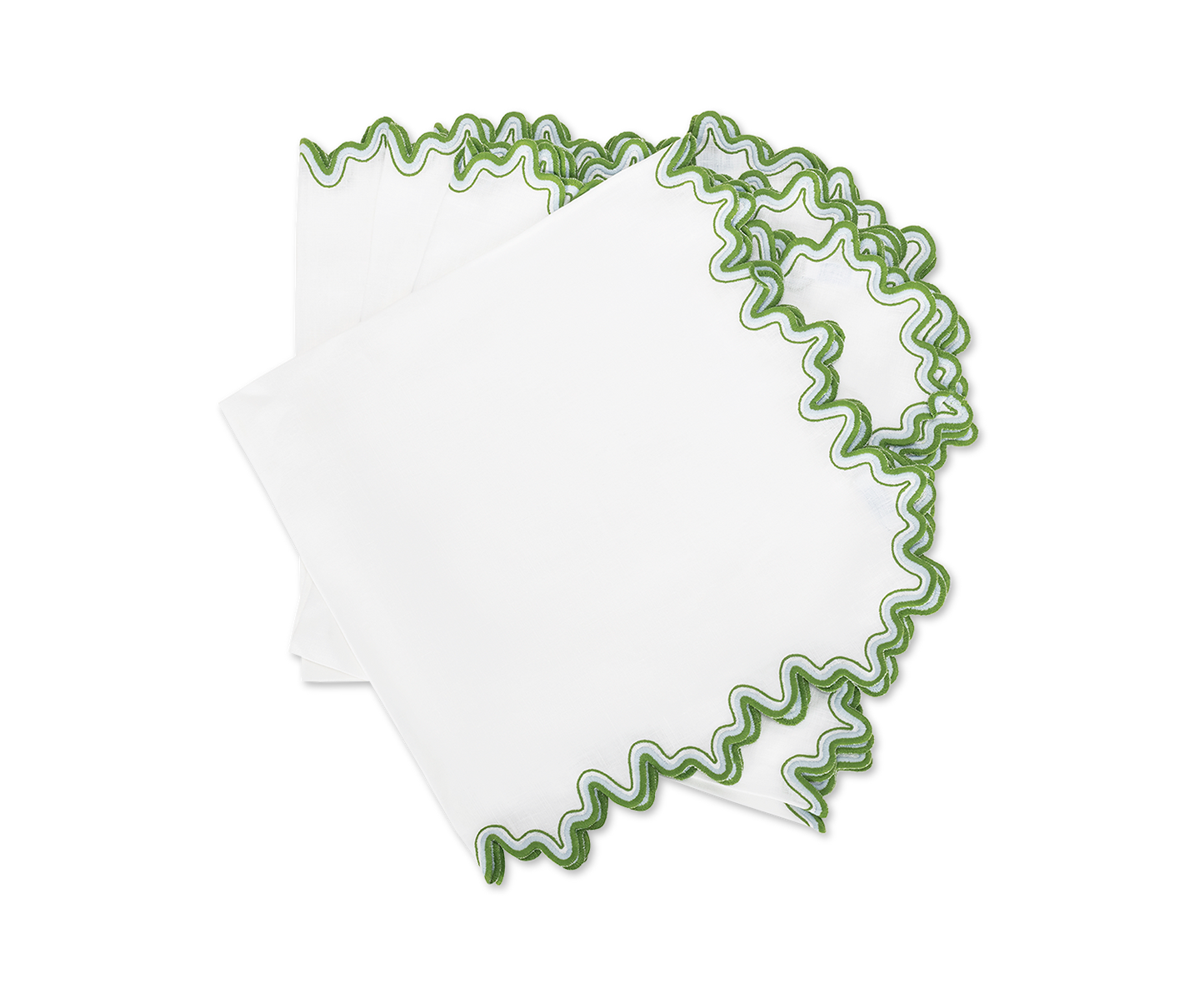 Wave Napkin Set of 4 by Matouk