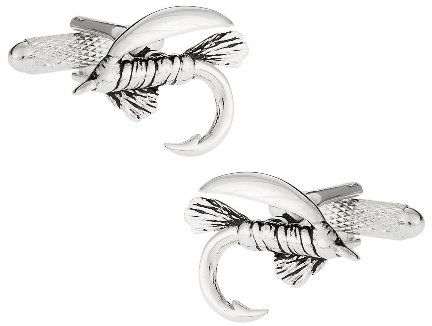 Fly Fishing Cufflinks for Fisherman