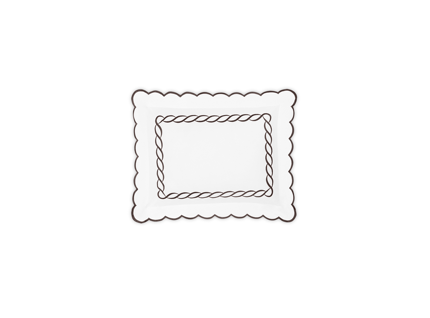 Classic Chain Scallop Sham