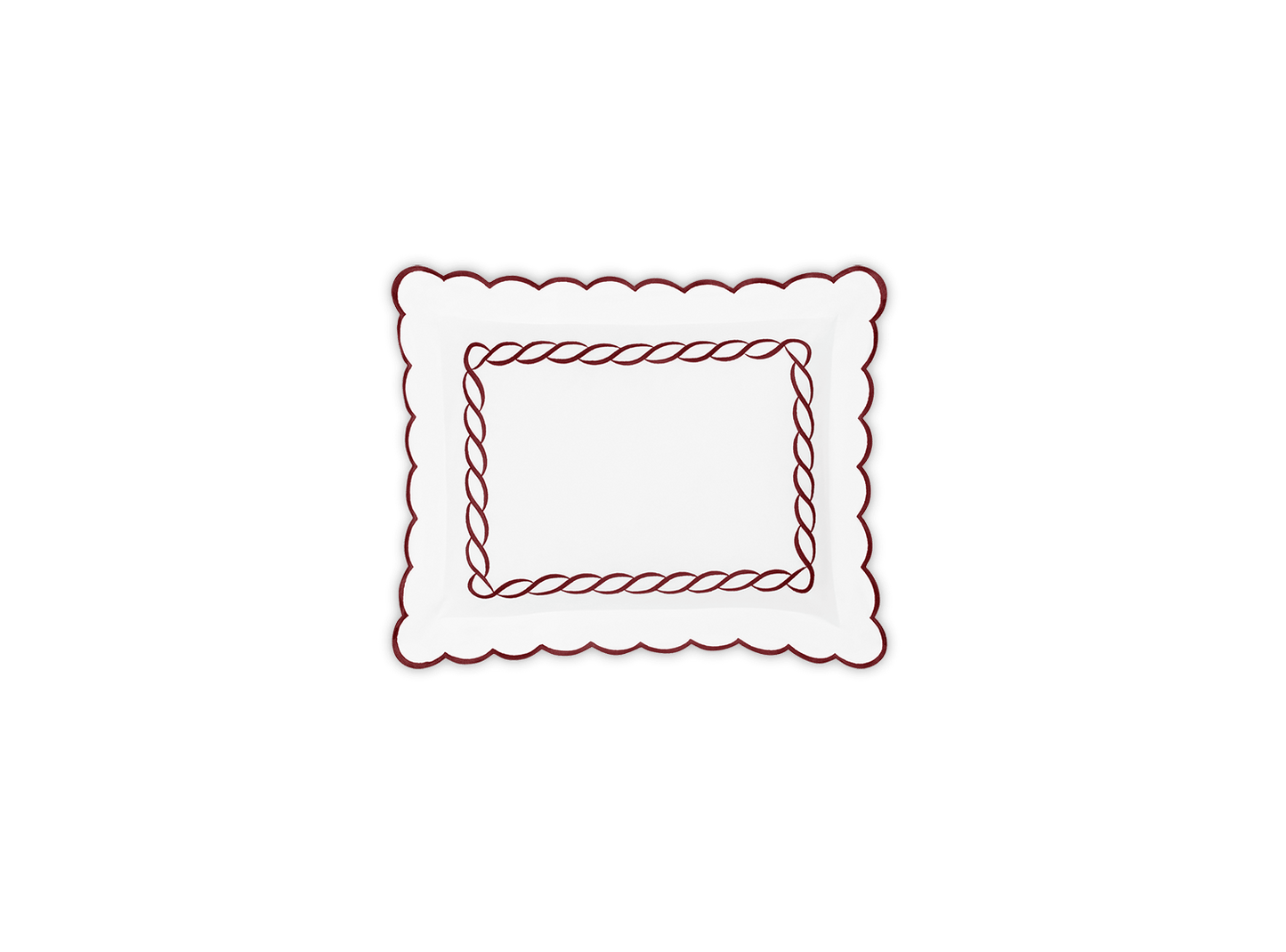 Classic Chain Scallop Sham