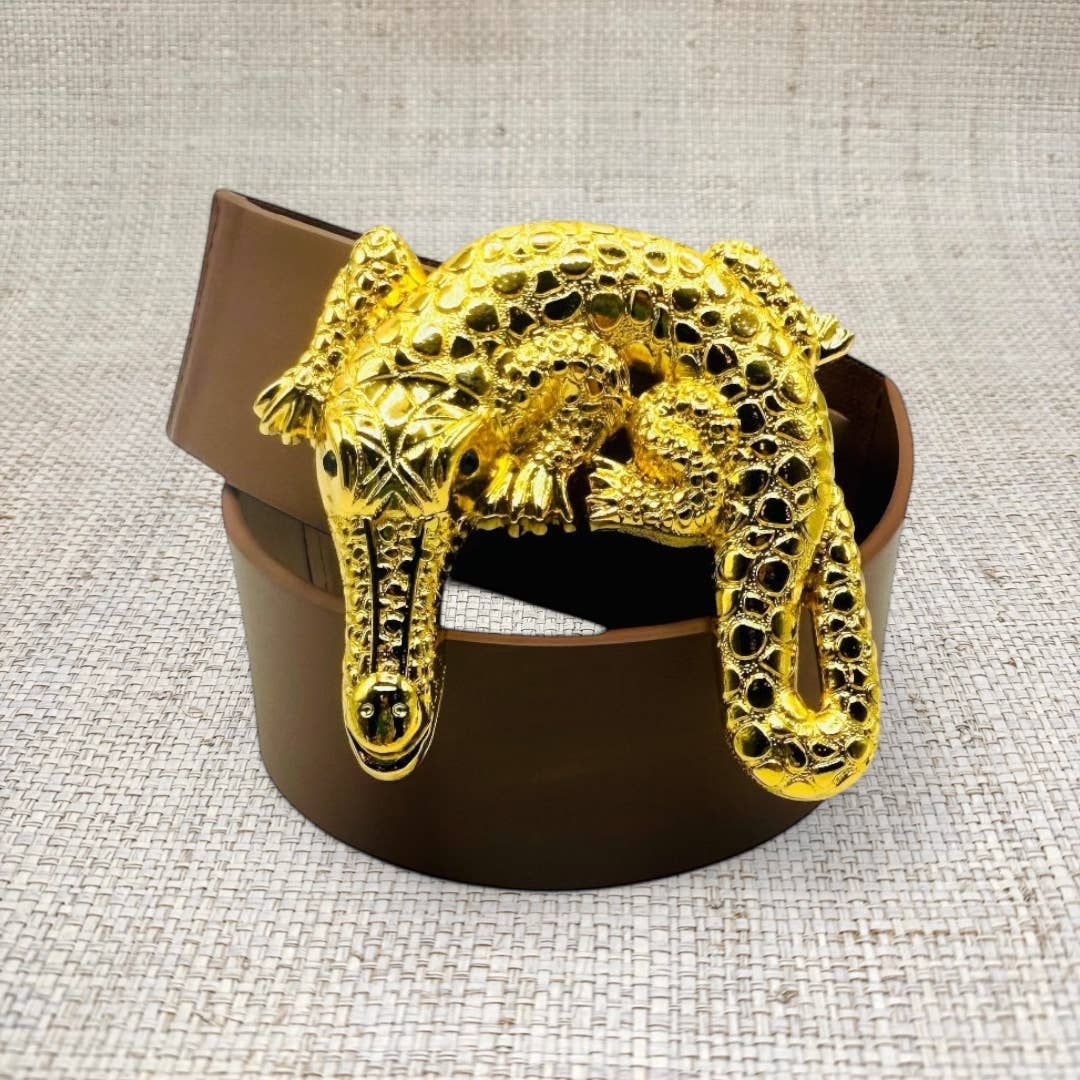 Gator Belt Buckle