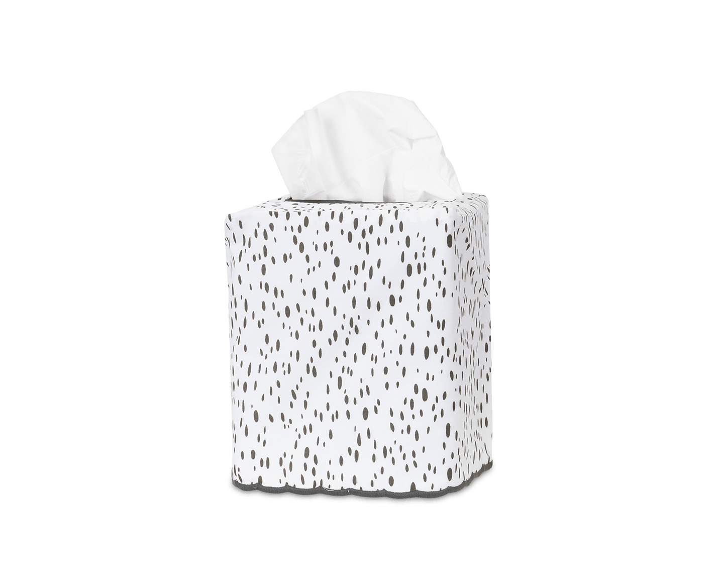 Celine Tissue Box Cover Charcoal