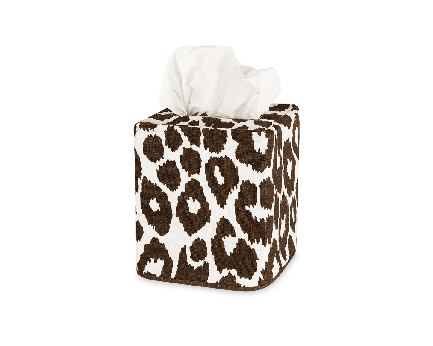 Iconic Leopard Tissue Holder Cover Cinder