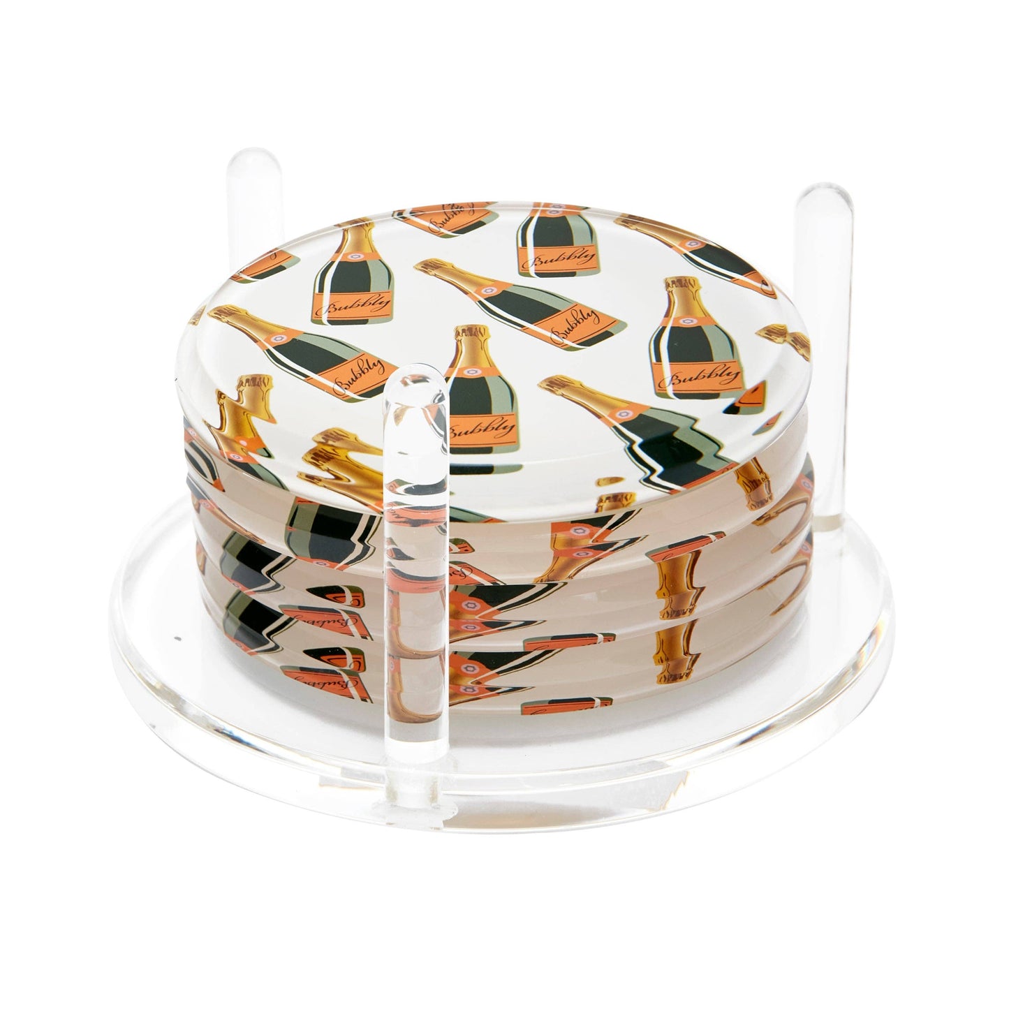 DRINK COASTERS - BUBBLY: DRINK COASTERS - BUBBLY