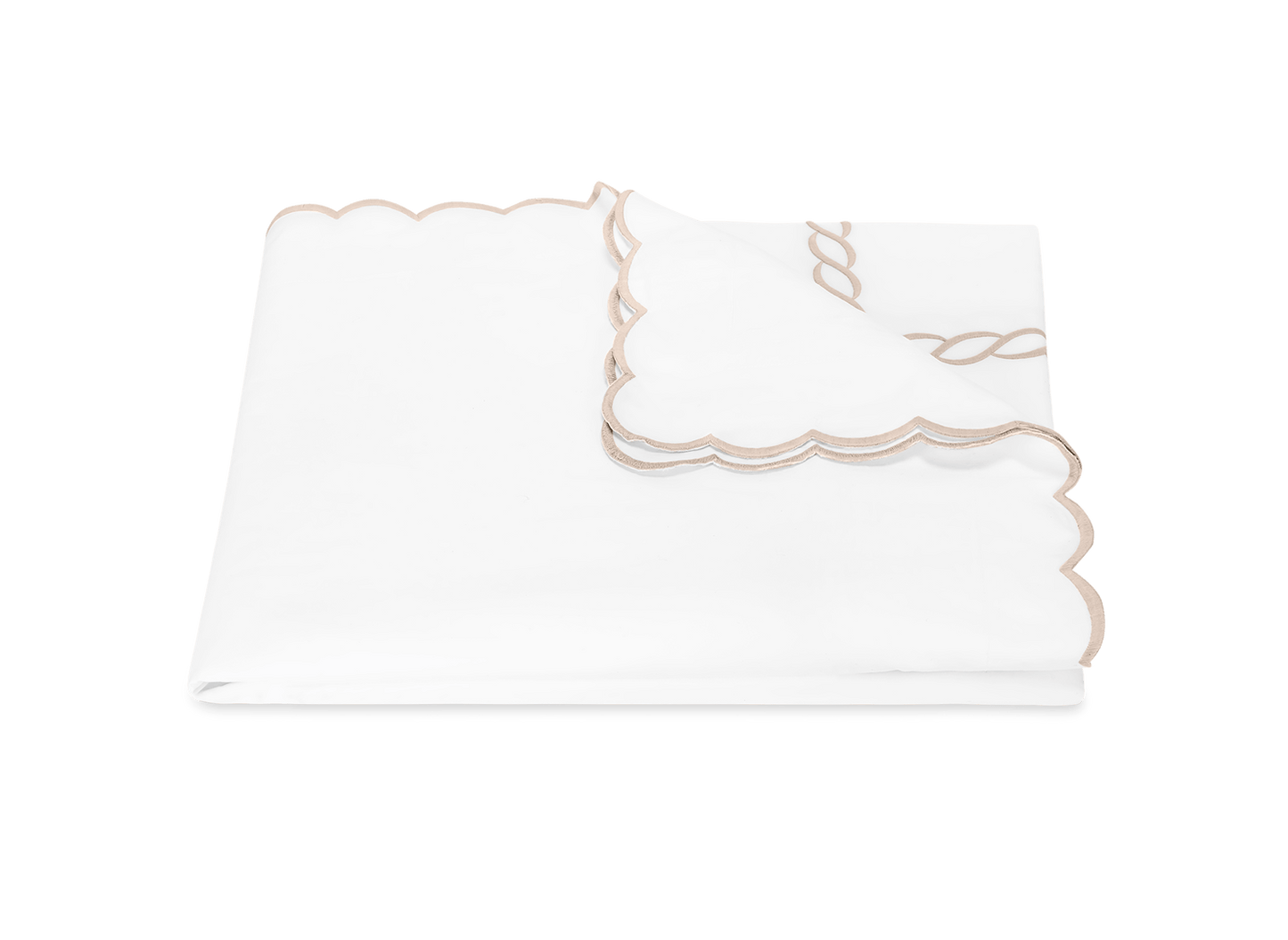 Classic Chain Scallop Duvet Cover
