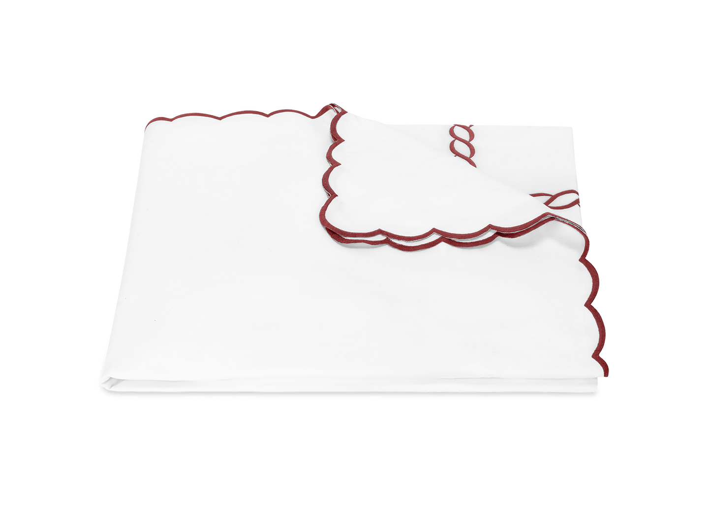 Classic Chain Scallop Duvet Cover