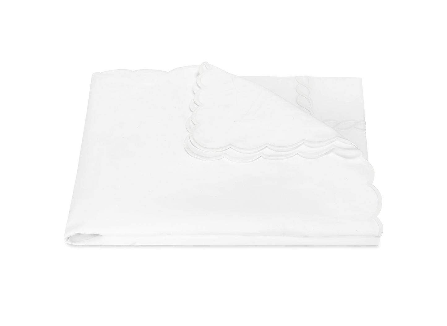 Classic Chain Scallop Duvet Cover