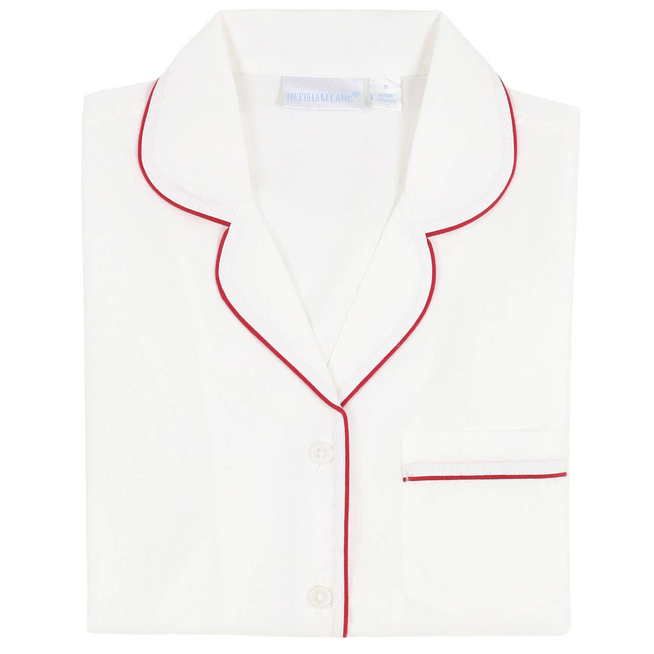 Logan Red Long Sleeve Pajamas: L