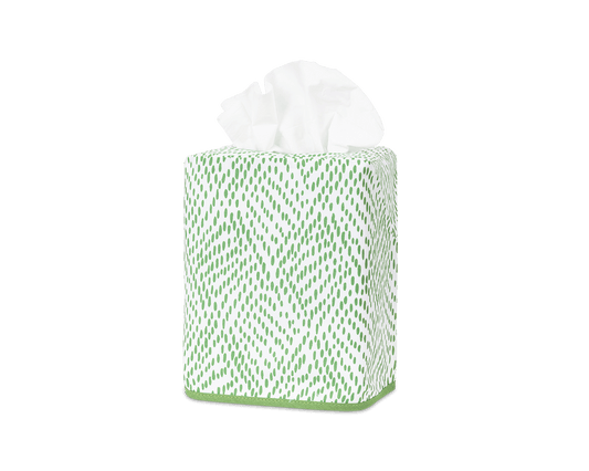 Duma Diamond Tissue Box Cover Grass