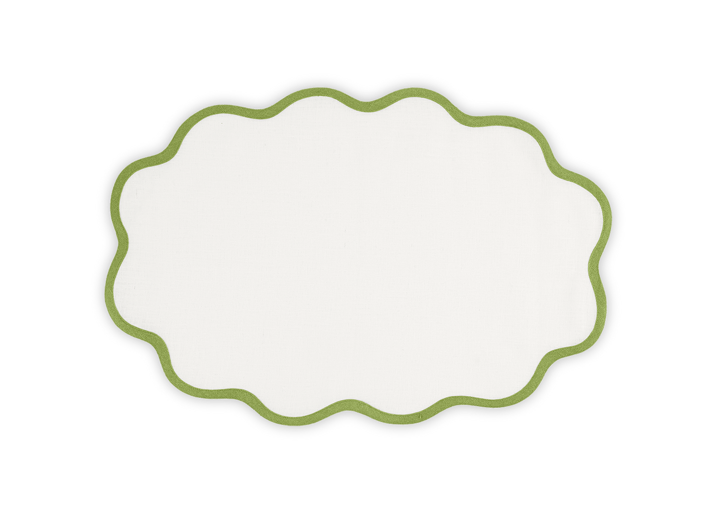 Scallop Edge Placemate - set of 4