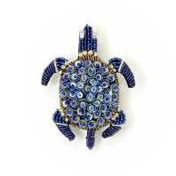 Trovelore Brooch | Blue Sea Turtle
