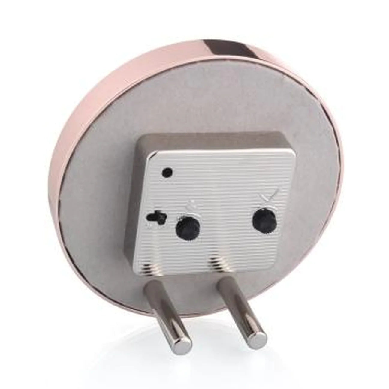 Addison Ross Rose Gold White Enamel Clock