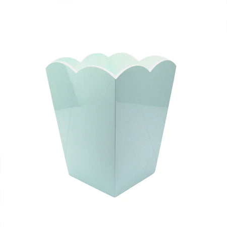 Scalloped Lacquer Bin