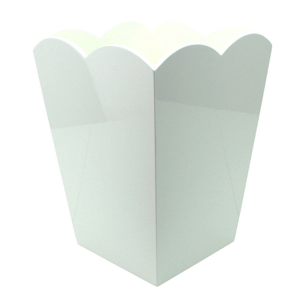 Scalloped Lacquer Bin