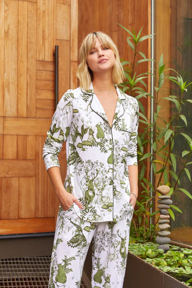 Woodside Pima Knit Pajamas