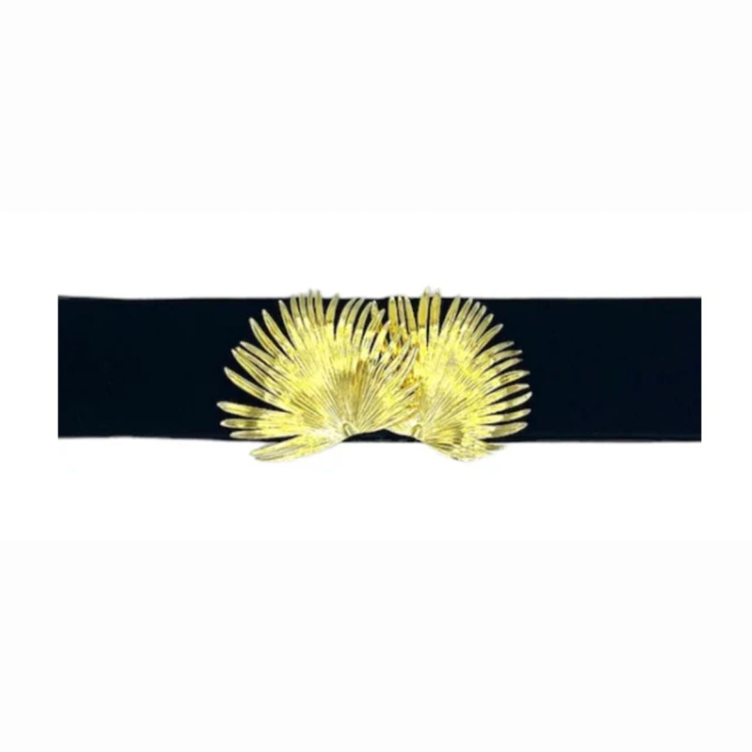 Palm Frond Belt Buckle