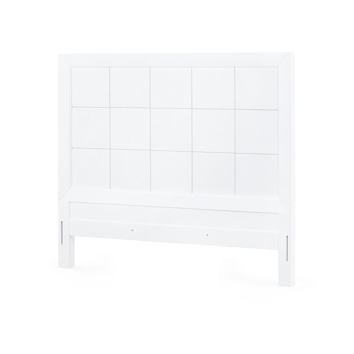 Villa & House Patricia Grasscloth Headboard in Vanilla - King