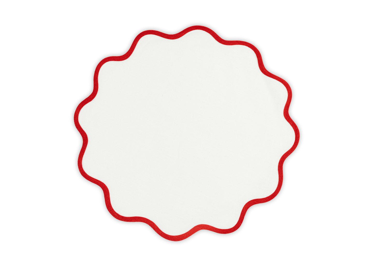 Wave Cocktail Napkin-set of 6
