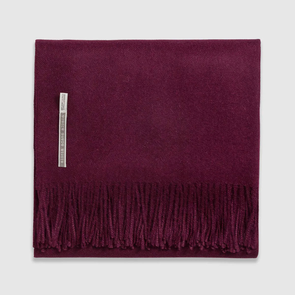 Classic Alpaca Throw