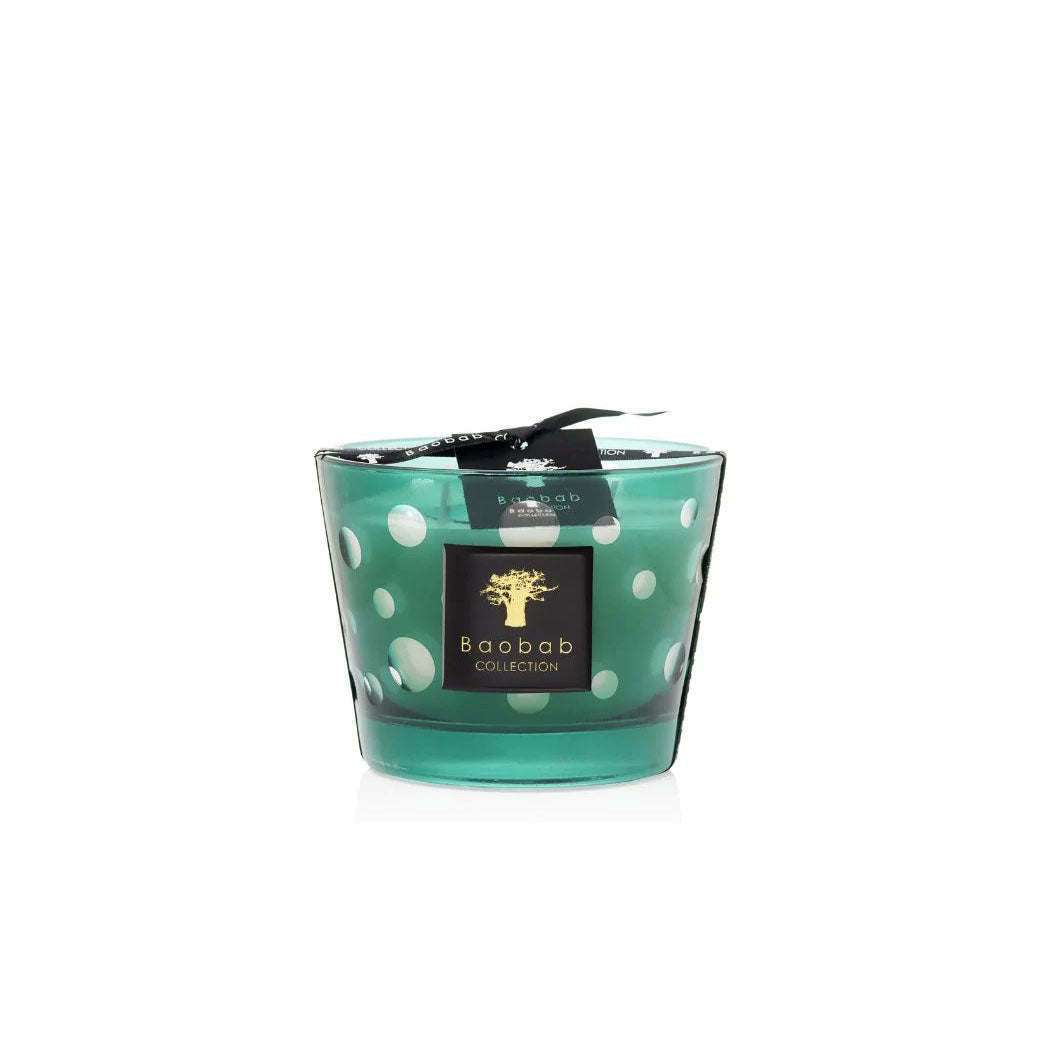 Green Bubbles Candle
