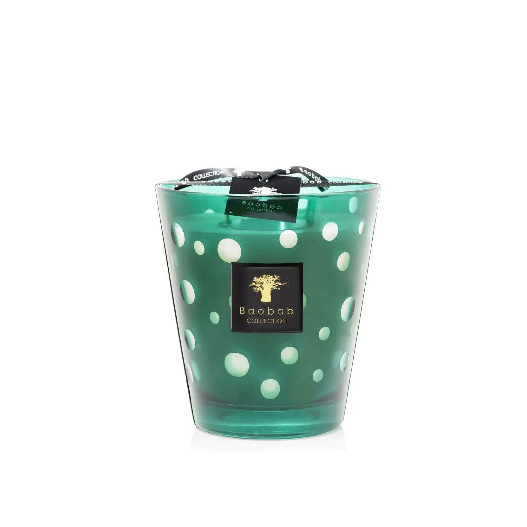 Green Bubbles Candle