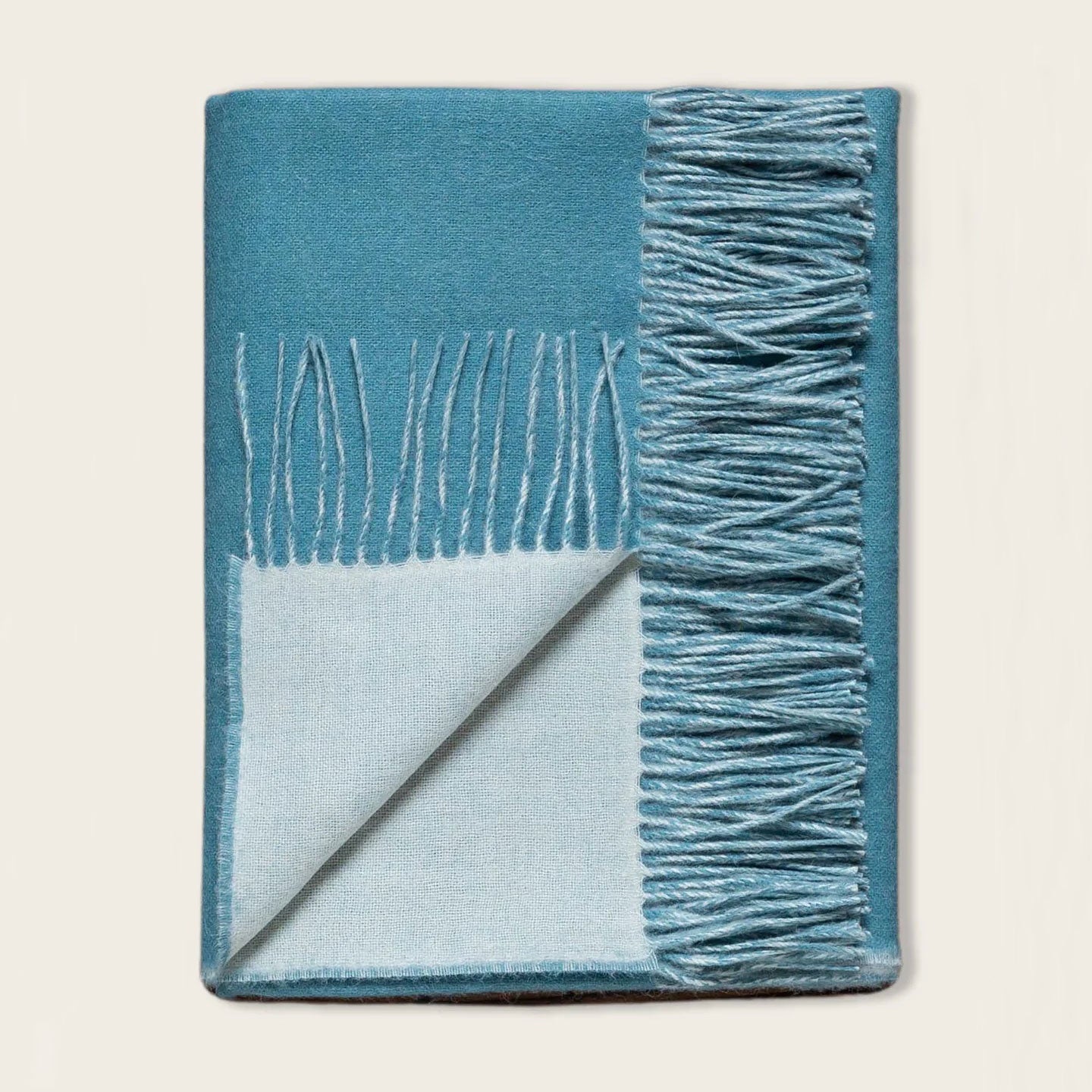Reversible Alpaca Throw