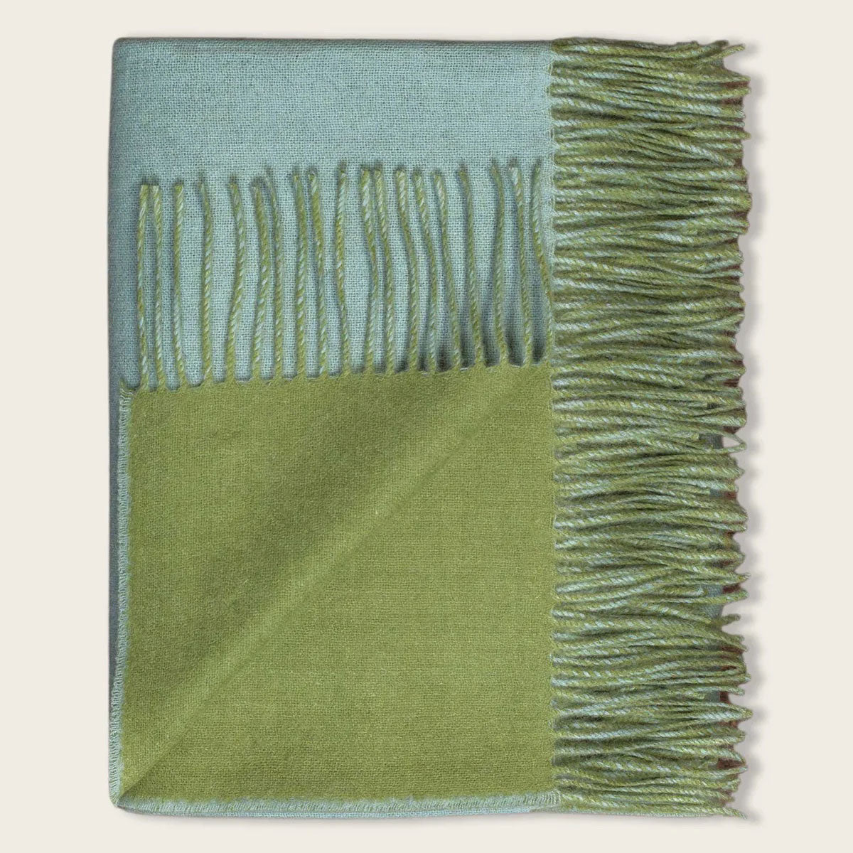 Reversible Alpaca Throw