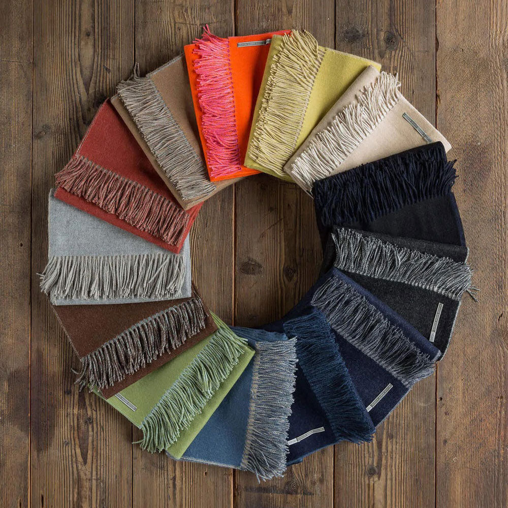 Reversible Alpaca Throw