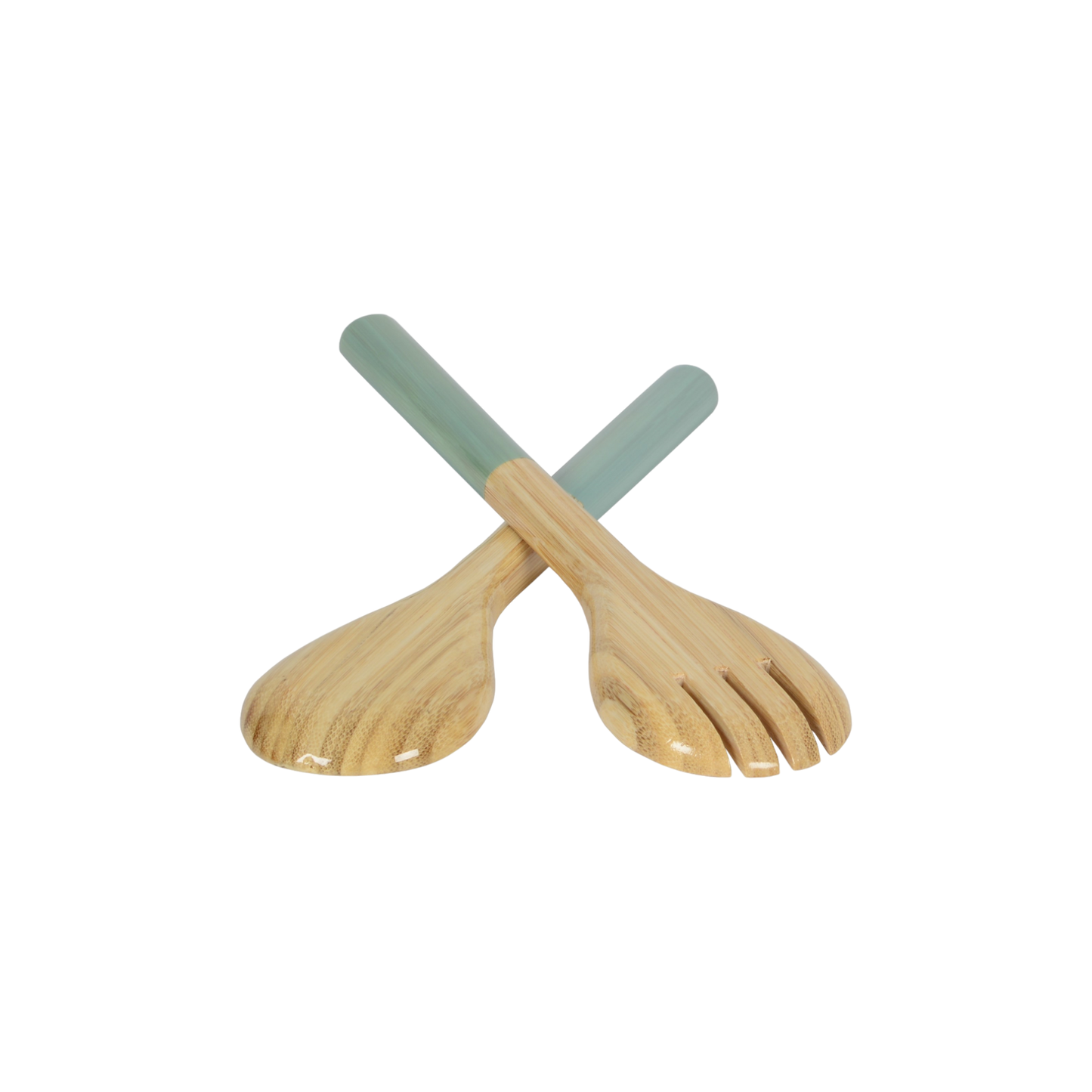 Small Bamboo Server Set: Grass Green