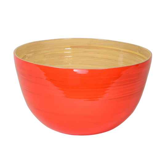 Bamboo Family Bowl: Orange