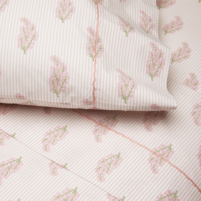 John Robshaw Nirvi Lotus Organic Sheets