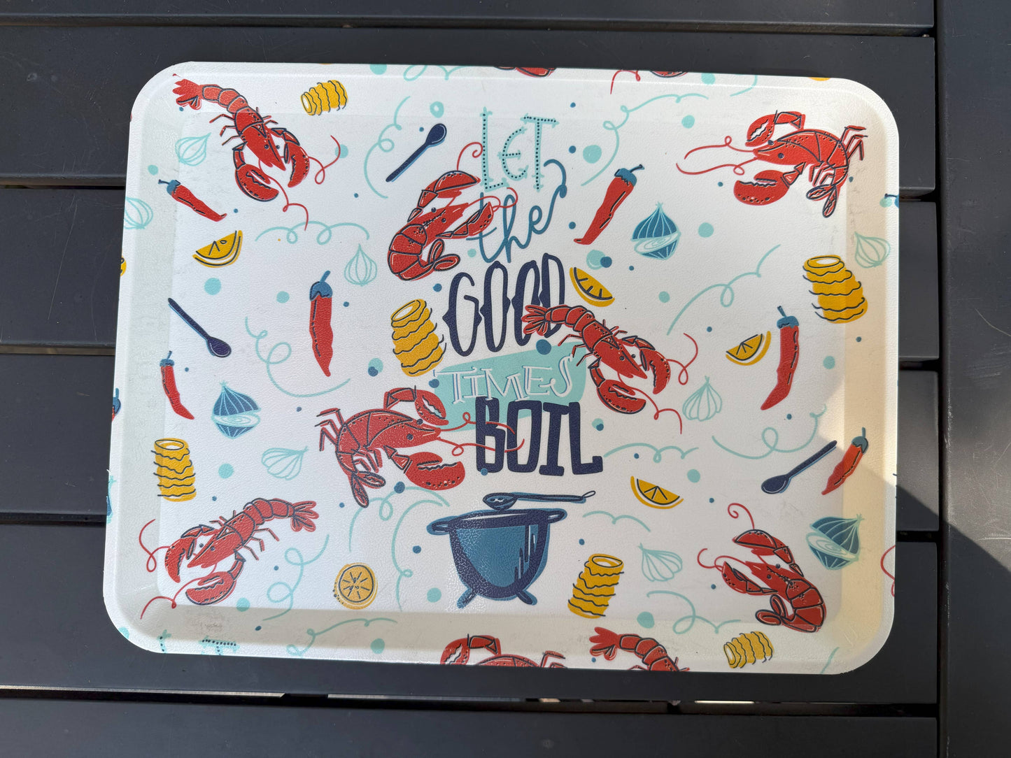 Crawfish Tray - Let the Good Times Boil