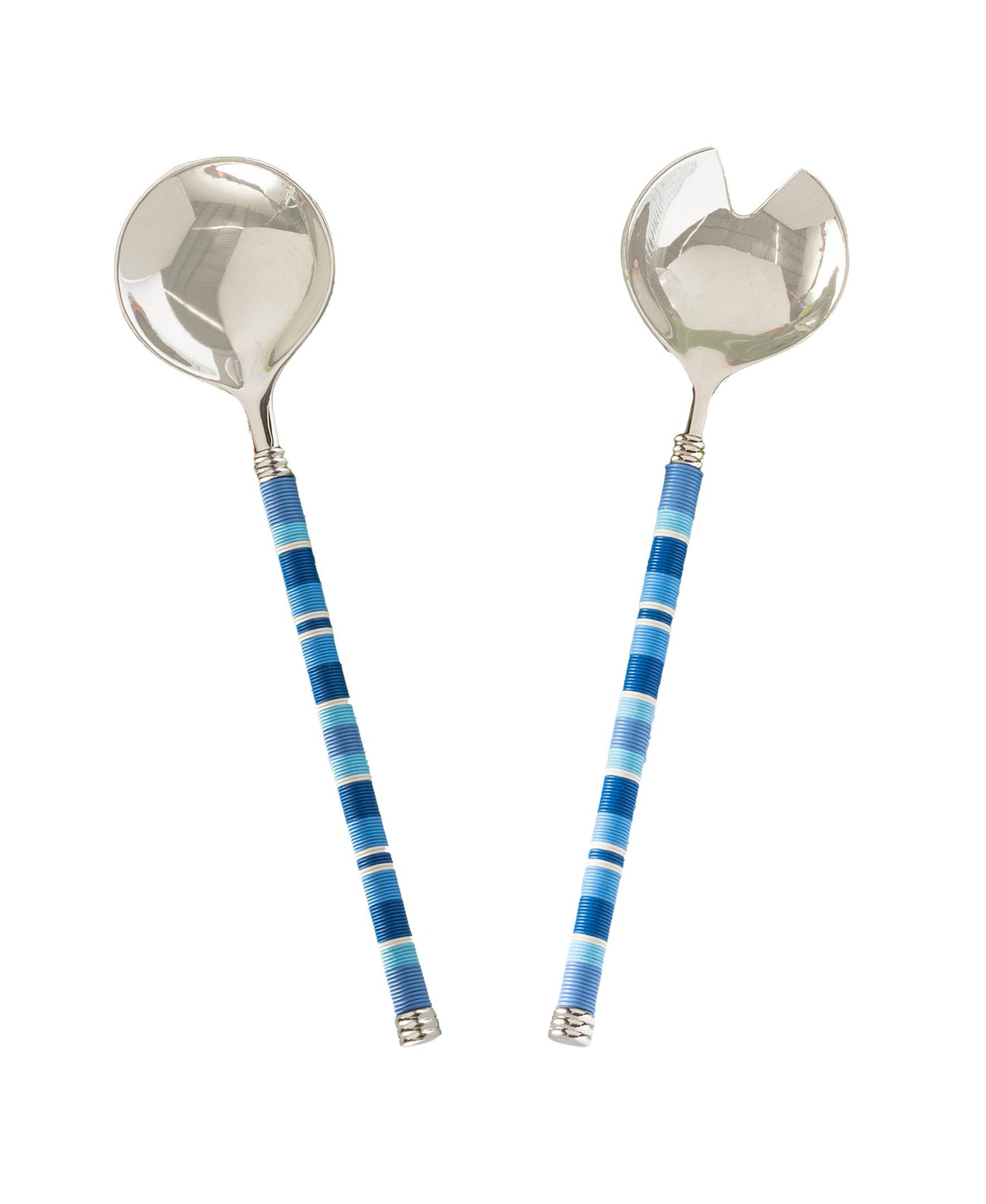 French Home Jubilee Salad Servers - Shades of Denim