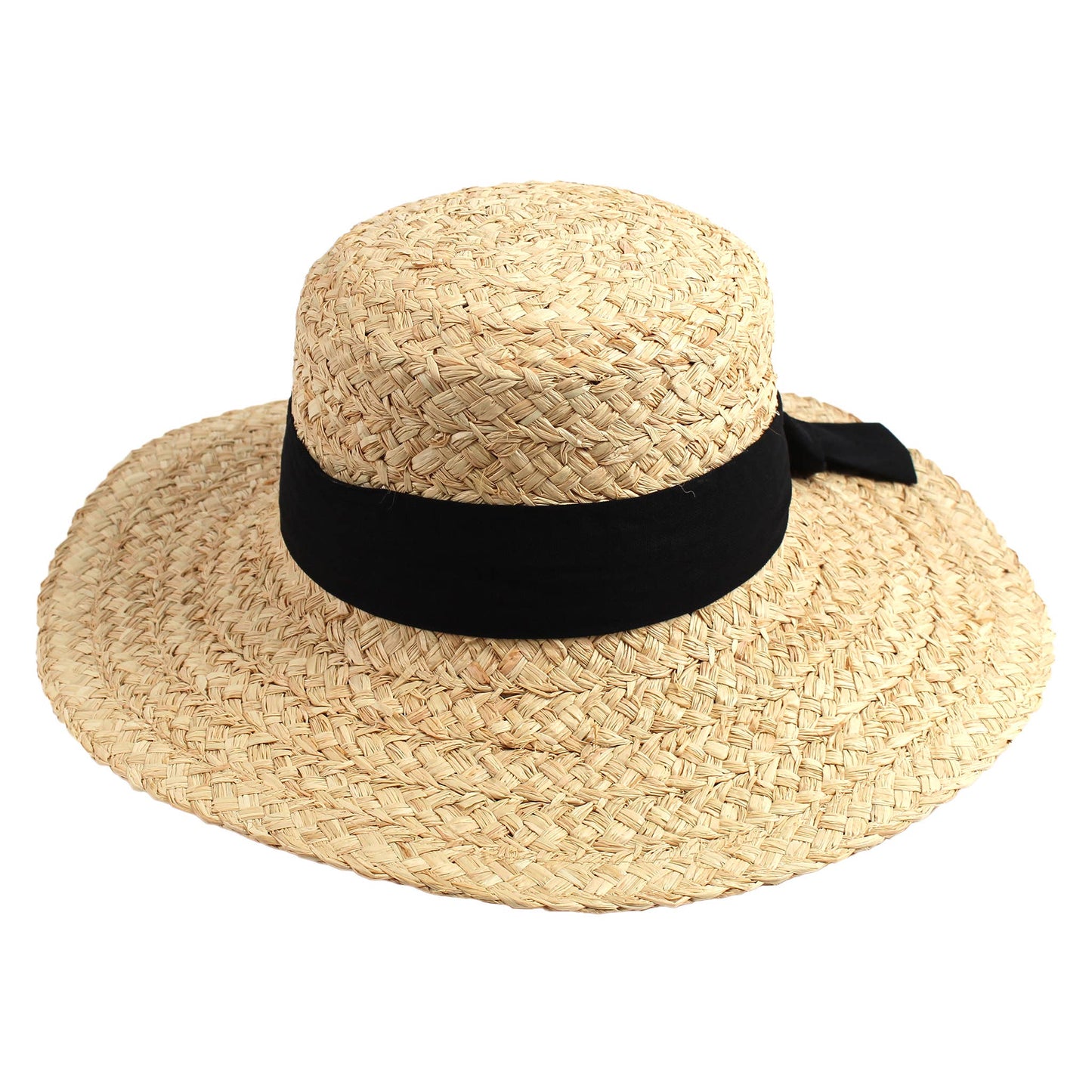 Braided Raffia Flat Brim 3342 Hat Spring 