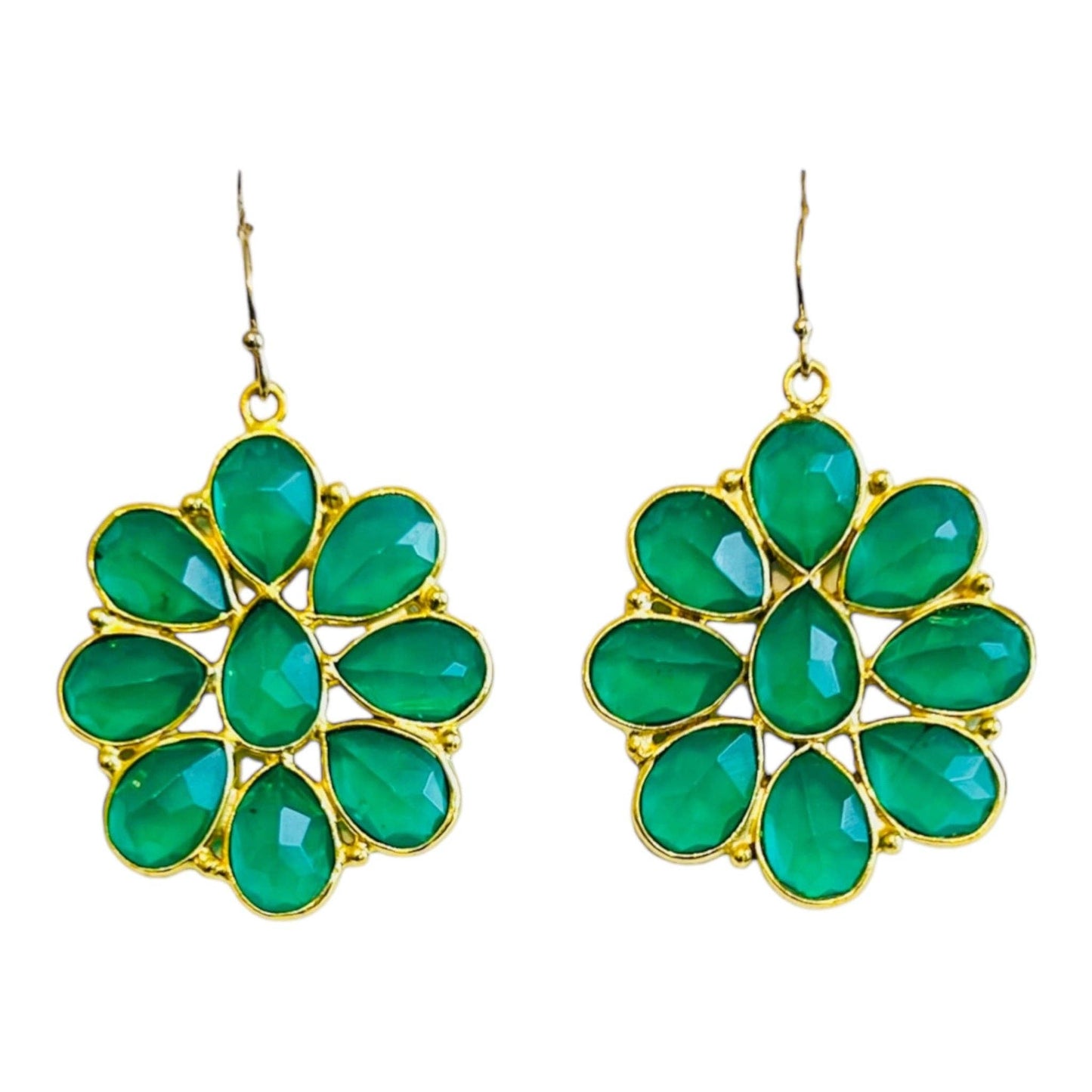 Palisades Earring - 2 Gemstone Options: Emerald