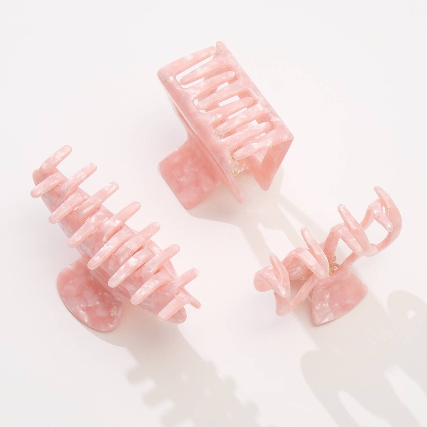 Saltwater Pink S/M - Assorted Claw Clips: Assorted