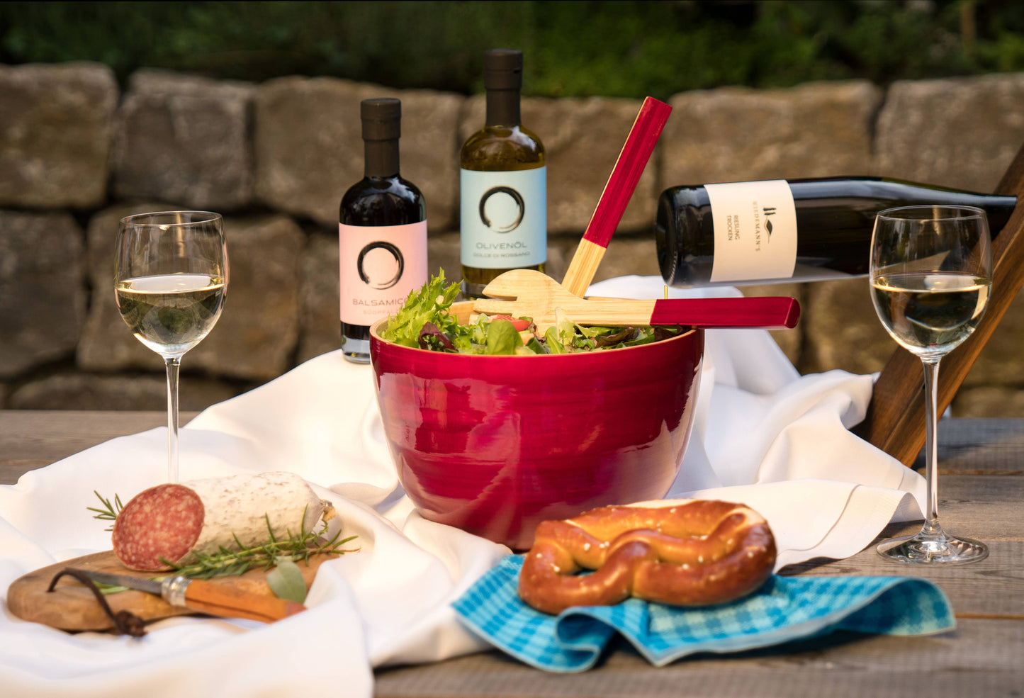 Bamboo Family Bowl: Grass Green