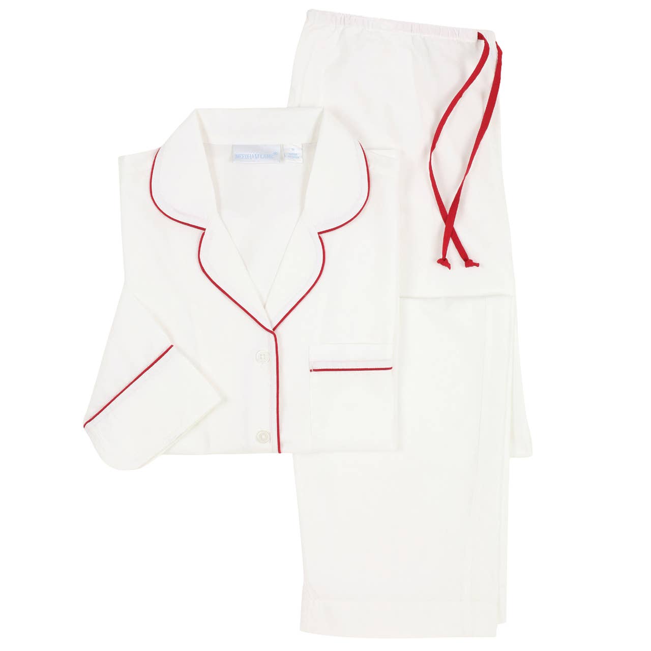 Logan Red Long Sleeve Pajamas: XL