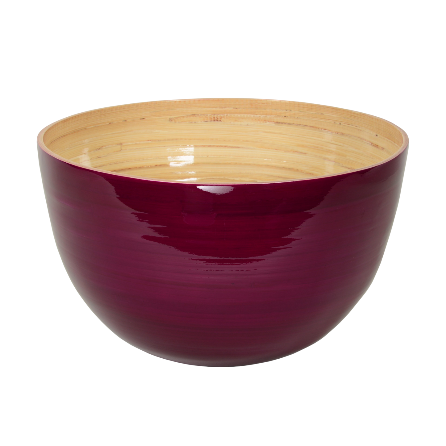 Bamboo Family Bowl: Fuchsia