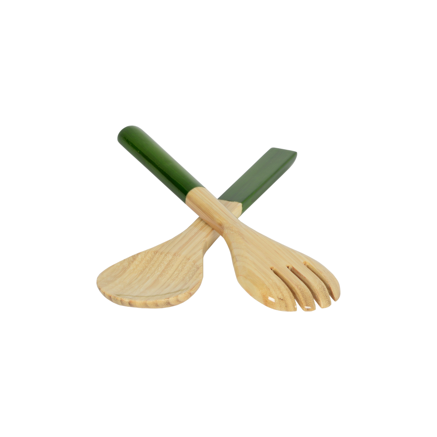 Small Bamboo Server Set: Grass Green