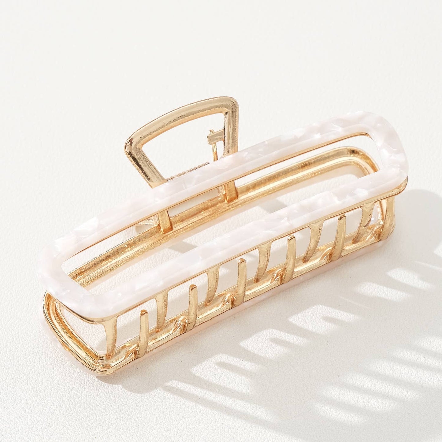 Harlow Core Rectangle Metal Claw Clip - Medium/Large: Assorted