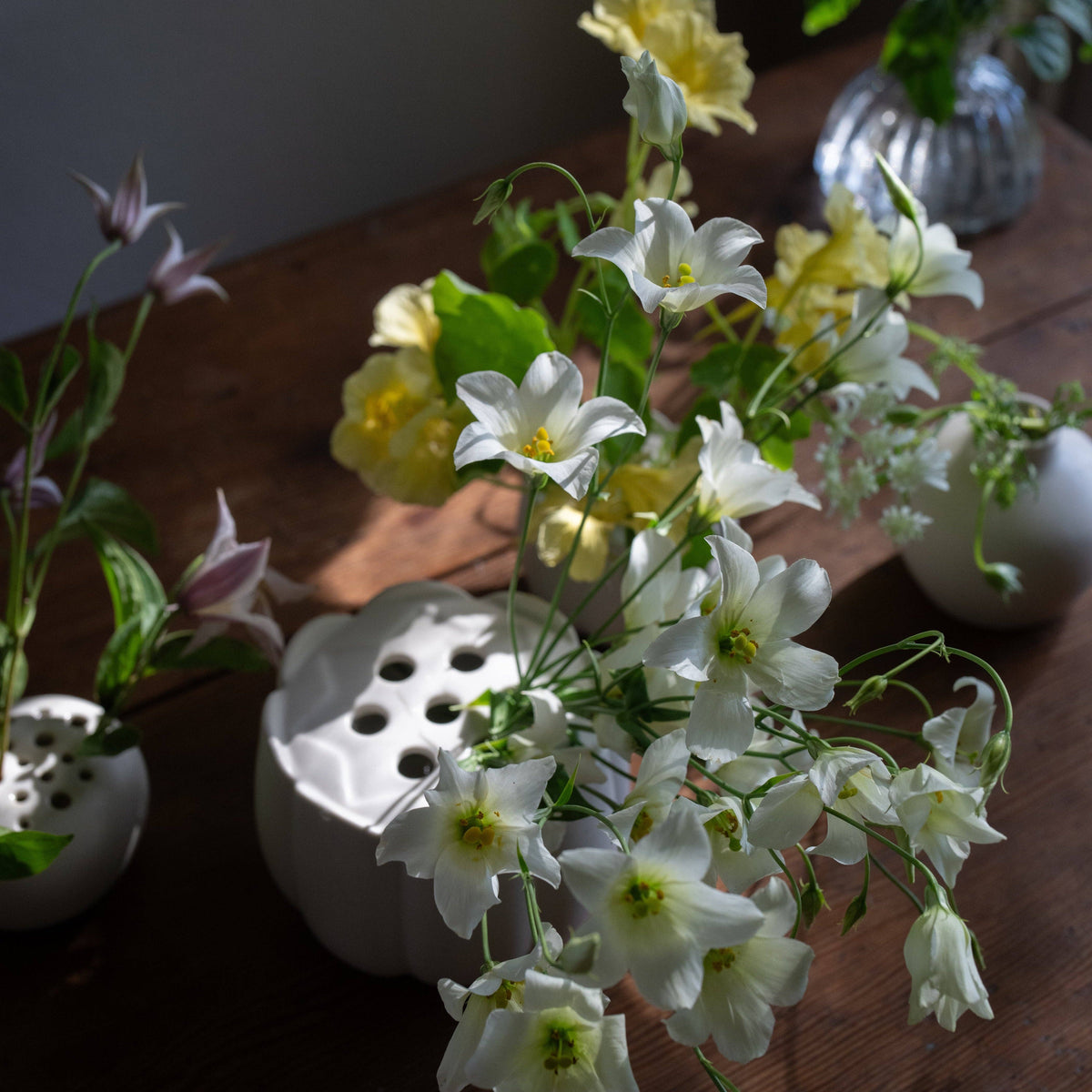 Flower Frog Vases: Large