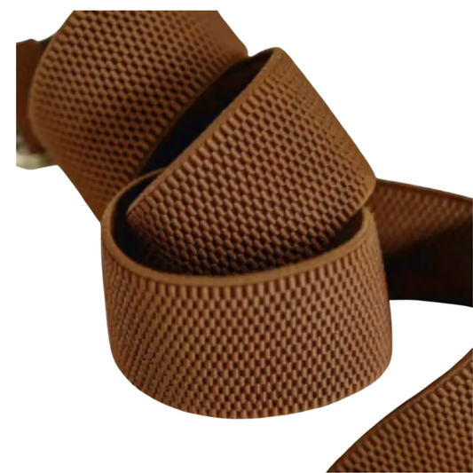 Brown Interchangeable Stretch Belt