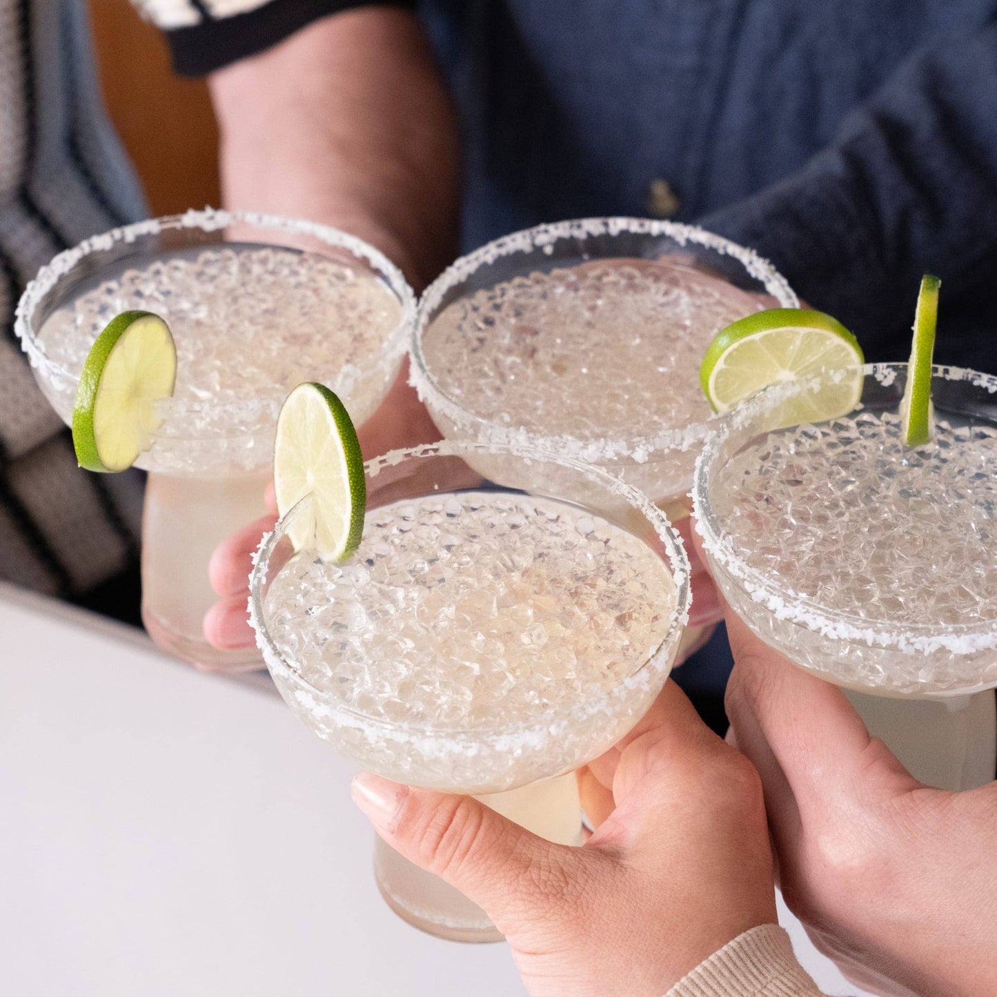 Stemless Margarita Glasses, Set of 6