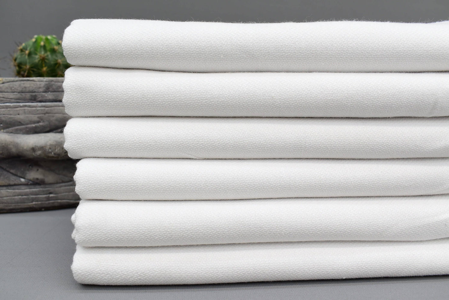 Elegant Turkish Hand Towel, Versatile White Hand Towel