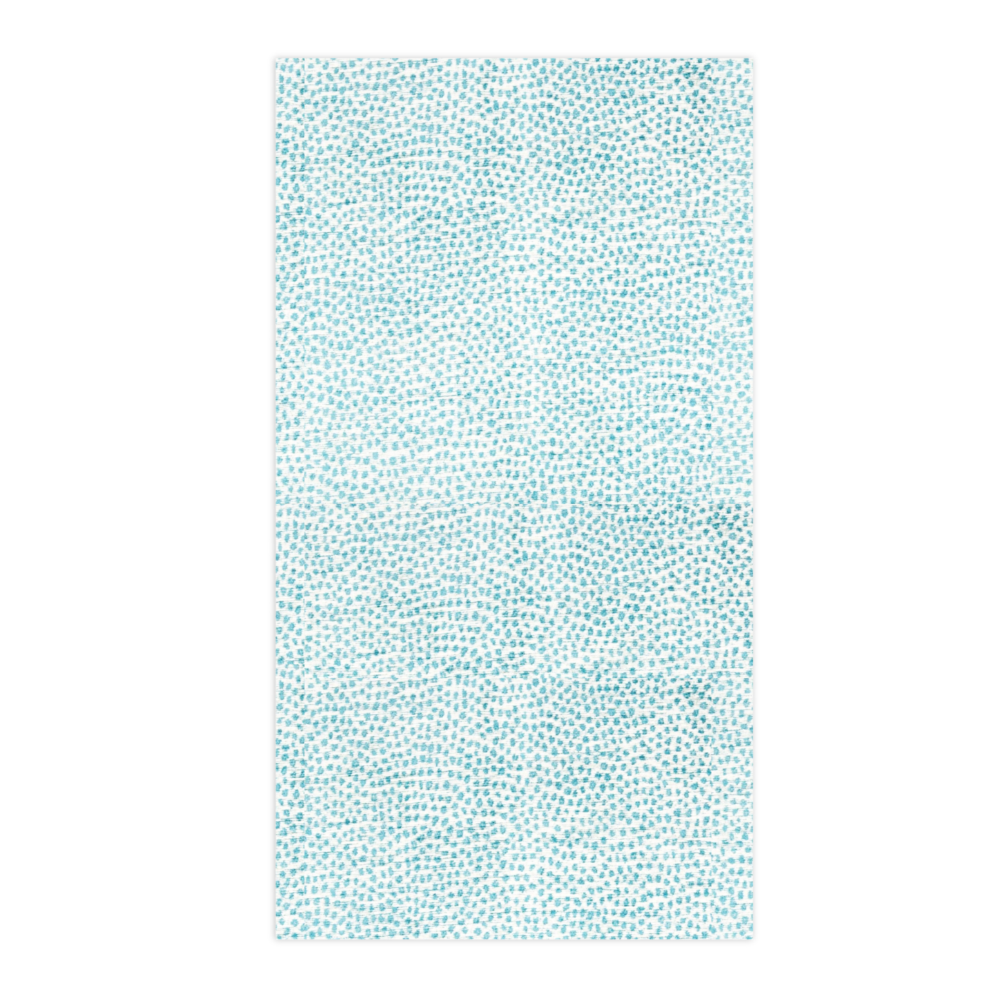 Teal Polkadots Paper Guest Napkins ￼