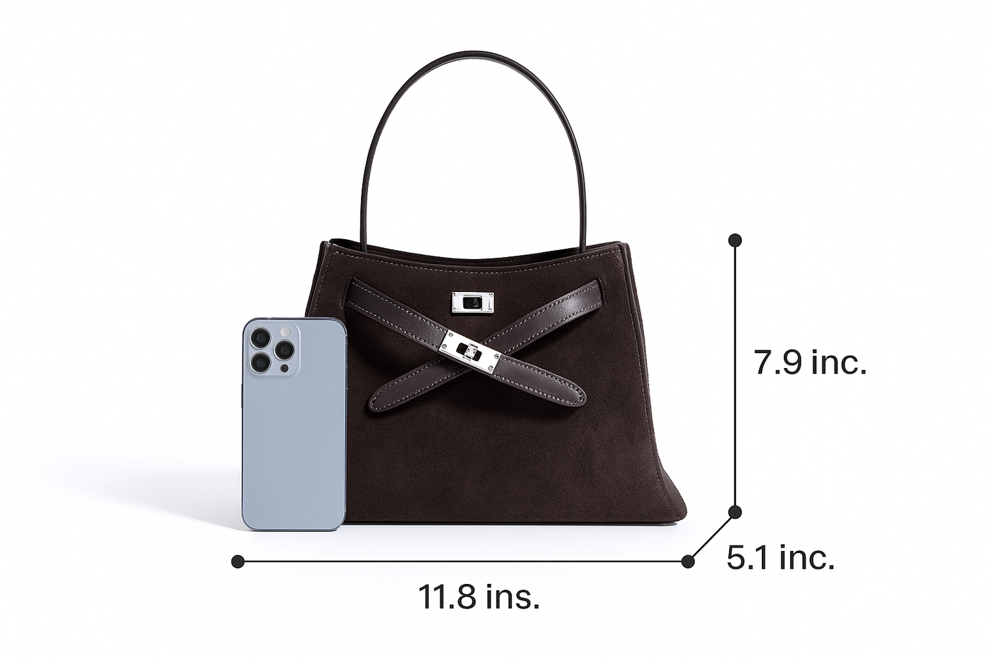 The Hudson Tote - Chocolate