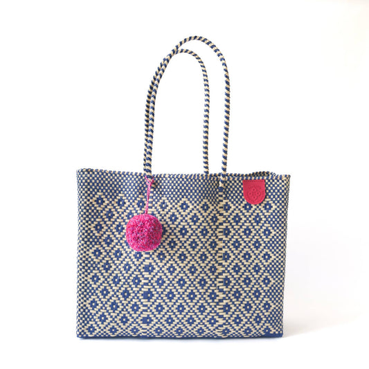 Mixte Woven Plastic Beach Super Tote