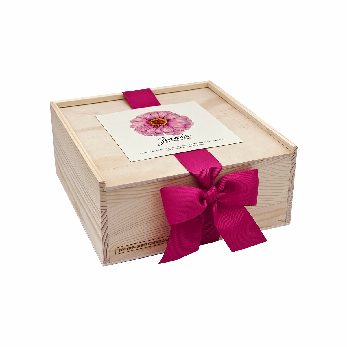 NEW Flower Cutting Garden Box | Mixed Zinnia | Thoughtful