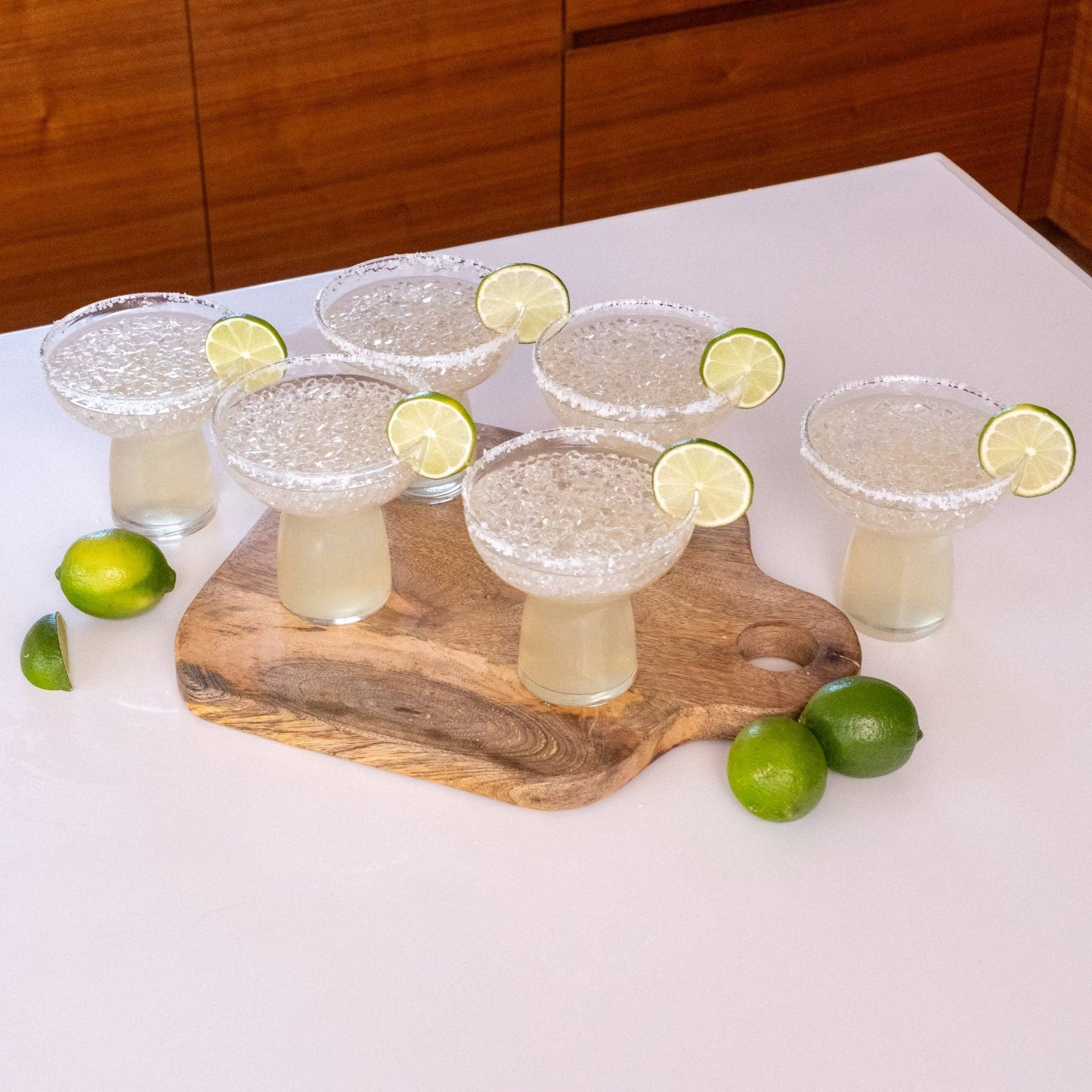 Stemless Margarita Glasses, Set of 6